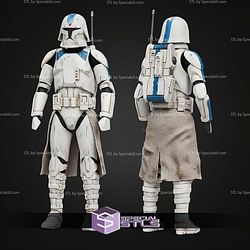 Custom 1-12 Figure STL Cold Assault Troope