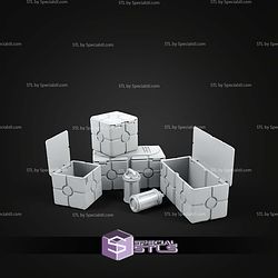 Custom 1-12 Figure STL Imperial Crates