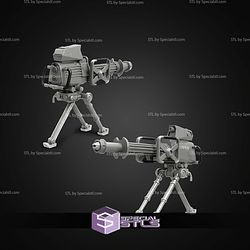 Custom 1-12 Figure STL Merr Sonn MK1 Heavy Repeating Blaster