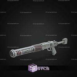 Custom 1-12 Figure STL TFU Jumptrooper Heavy Cannon