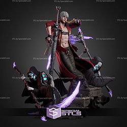 Dante Devil May Cry 3 Chill 344mm STL Files