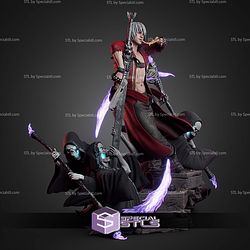Dante Devil May Cry 3 Chill 344mm STL Files