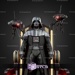 Darth Vader on Death Star STL Files