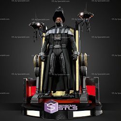 Darth Vader on Death Star STL Files