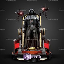 Darth Vader on Death Star STL Files