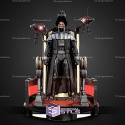Darth Vader on Death Star STL Files