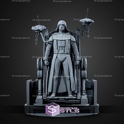 Darth Vader on Death Star STL Files
