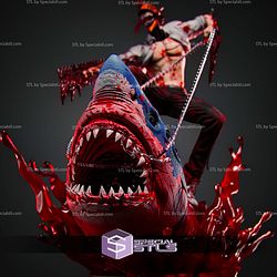 Denji and Beam Blood 280mm STL Files