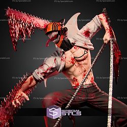 Denji and Beam Blood 280mm STL Files