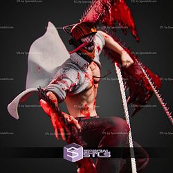 Denji and Beam Blood 280mm STL Files