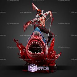 Denji and Beam Blood 280mm STL Files