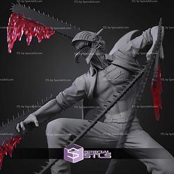 Denji and Beam Blood 280mm STL Files