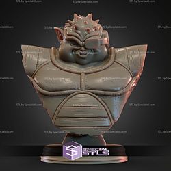 Dodoria Bust STL Files