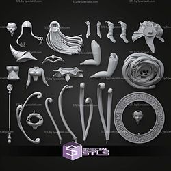 Fern in Dark Magician Girl Suit STL Files