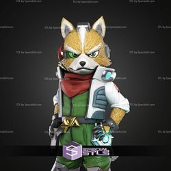 Fox McCloud 200mm STL Files