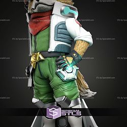 Fox McCloud 200mm STL Files