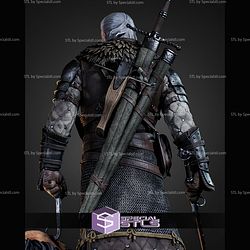 Geralt 426mm Demon Head The Witcher 3 STL Files