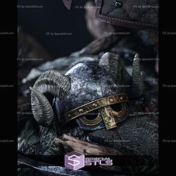 Geralt 426mm Demon Head The Witcher 3 STL Files