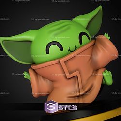 Grogu Chibi 55mm STL Files