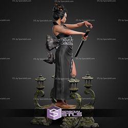 Hoshiko Japanese Geisha STL Files