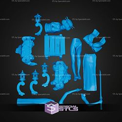 Hoshiko Japanese Geisha STL Files