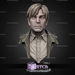 James Sunderland Silent Hill Portrait Bust 298mm STL Files