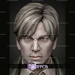 James Sunderland Silent Hill Portrait Bust 298mm STL Files