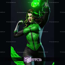 Jessica Cruz Green Lantern Dragon STL Files