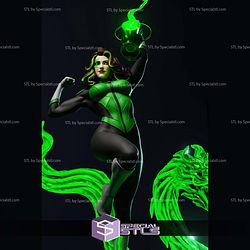 Jessica Cruz Green Lantern Dragon STL Files