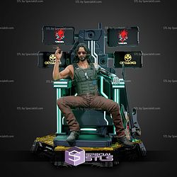 Johnny Silverhand Rockerboy STL Files