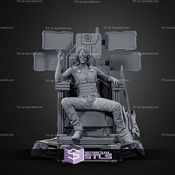 Johnny Silverhand Rockerboy STL Files