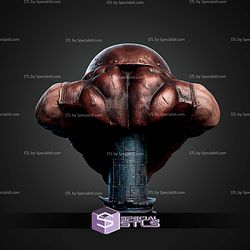 Juggernaut Comic Version Portrait Bust 340mm STL Files