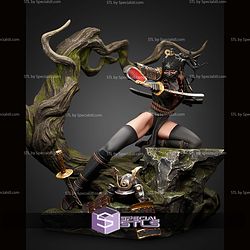 Kurohana Samurai Warrior STL Files
