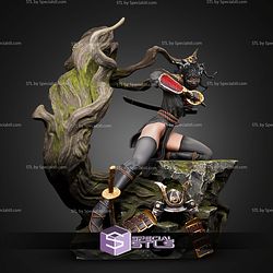 Kurohana Samurai Warrior STL Files