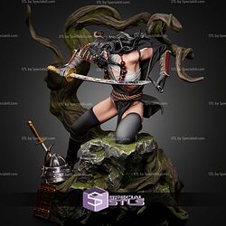 Kurohana Samurai Warrior STL Files