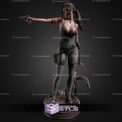 Lara Croft Gun and Bow STL Files