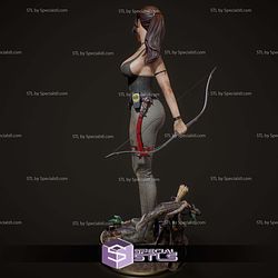 Lara Croft Gun and Bow STL Files