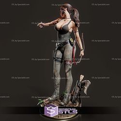 Lara Croft Gun and Bow STL Files