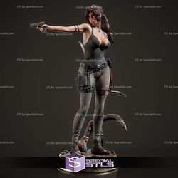 Lara Croft Gun and Bow STL Files