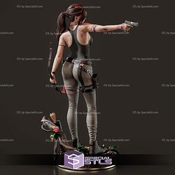 Lara Croft Gun and Bow STL Files