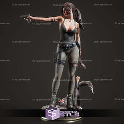 Lara Croft Gun and Bow STL Files