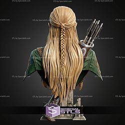 Legolas Portrait Bust 298mm STL Files