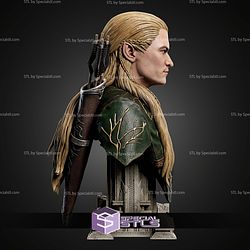 Legolas Portrait Bust 298mm STL Files