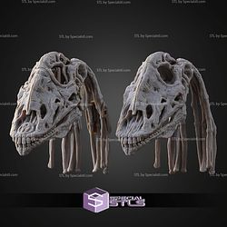 Life Size Gungan Skulls Trophy STL Files