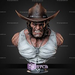 Logan Portrait Bust 290mm STL Files