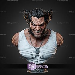 Logan Portrait Bust 290mm STL Files