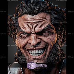 Logan Portrait Bust 290mm STL Files