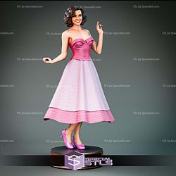 Lorraine Baines Lea Thompson Back to Future STL Files