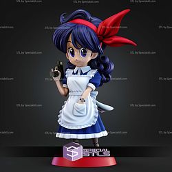Lunch Dragonball Maid Chibi STL Files