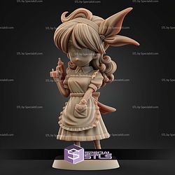 Lunch Dragonball Maid Chibi STL Files